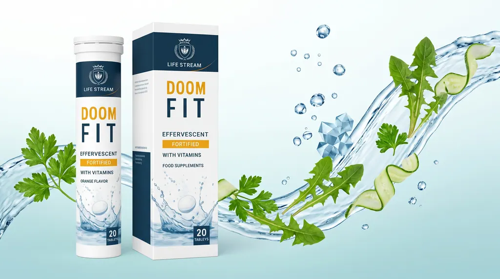 Doom Fit with natural ingredients and refreshing water